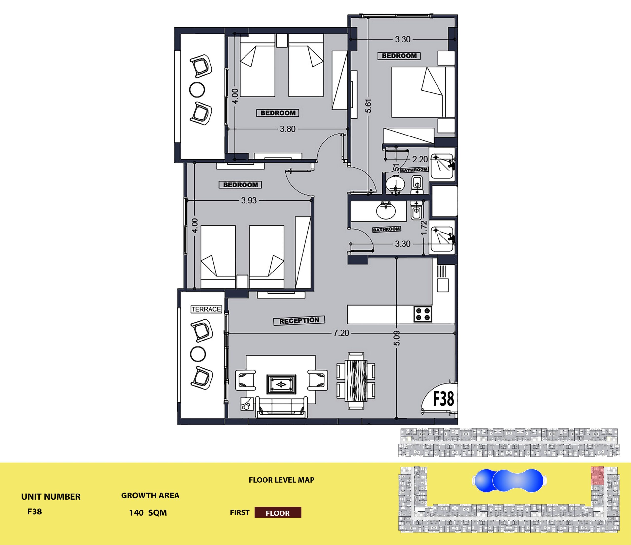 F38 - 3 Bedroom