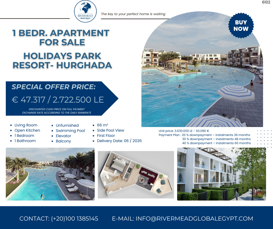 Holidays Park Resort - 1 Bedroom - Bui. 6- 6102